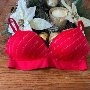 PINK Victoria's Secret Red Bra